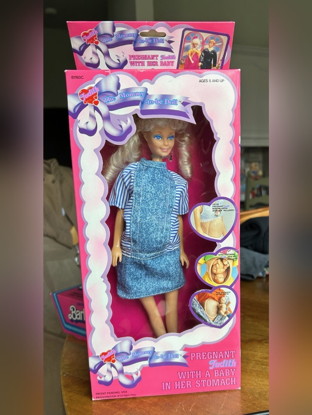 Judith the Mommy to be doll & accessories - Picture 2 of 2